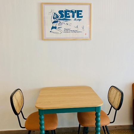 Апартаменты Superbe T2 Cote Gare Parking Clim Wifi Terrasse ! Сет Экстерьер фото